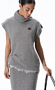 Fox Down Knitted Vest - BRUSNIKA. Women clothes