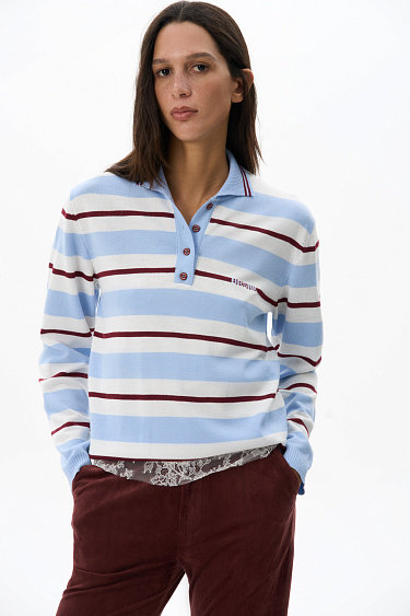 Striped longsleeve - BRUSNIKA Women Clothes