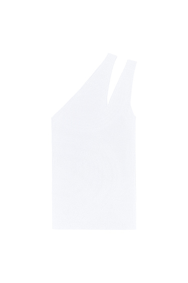 One shoulder top - BRUSNIKA Women Clothes