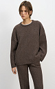 Cable-knit jumper made from 100% extrafine merino wool - BRUSNIKA. Women clothes