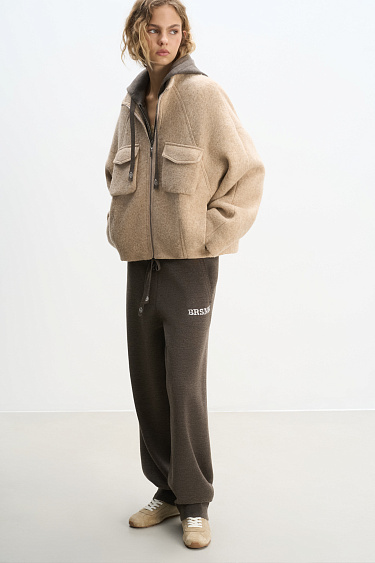 Lined wool jacket - BRUSNIKA Women Clothes