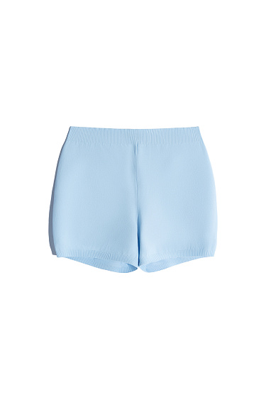Viscose knit mini shorts - BRUSNIKA Women Clothes