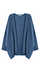 Loose 100% linen cardigan - BRUSNIKA. Women clothes