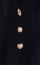 viscose jacket with accent buttons - BRUSNIKA. Women clothes
