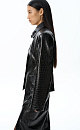 Textured eco-leather jacket - BRUSNIKA. Women clothes