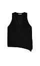 Linen knitted top - BRUSNIKA. Women clothes