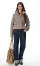 bomber jacket made of extra-fine Merino wool - BRUSNIKA. Women clothes