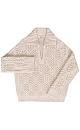 Openwork jumper with polo collar - BRUSNIKA. Women clothes
