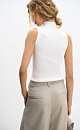 Palazzo trousers made of wool - BRUSNIKA. Women clothes