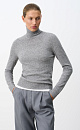 Cashmere and wool turtleneck jumper - BRUSNIKA. Women clothes
