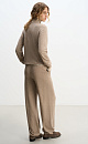 Banana trousers made of cashmere - BRUSNIKA. Women clothes