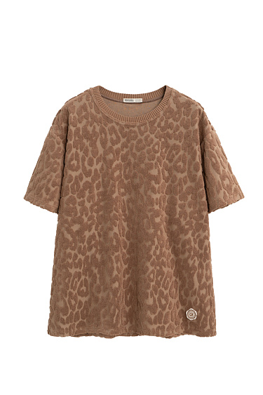 Terry jersey T-shirt - BRUSNIKA Women Clothes