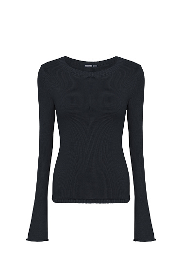 Flared sleeves jumper - BRUSNIKA Women Clothes