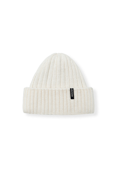Rib-knit beanie - BRUSNIKA Women Clothes