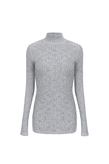 Wool and cashmere blend turtleneck - BRUSNIKA Women Clothes