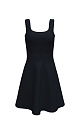 Knit mini dress - BRUSNIKA. Women clothes