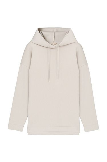 Knit jumper with hood - BRUSNIKA Women Clothes