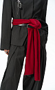 Jacket with wide shoulders - BRUSNIKA. Women clothes