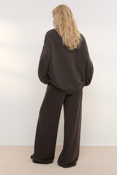 Cashmere and wool trousers - BRUSNIKA Women Clothes