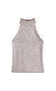 Cotton top with sequins - BRUSNIKA. Women clothes
