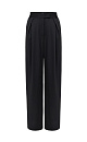 Straight cut trousers with zips - BRUSNIKA. Women clothes
