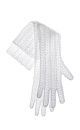 Long openwork gloves - BRUSNIKA. Women clothes