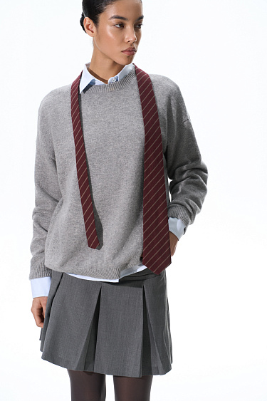 Wool mini skirt - BRUSNIKA Women Clothes
