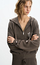 Knitted bomber made of wool - BRUSNIKA. Women clothes