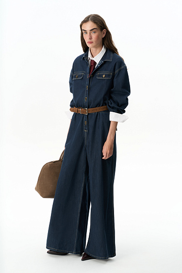 Denim overall - BRUSNIKA Women Clothes