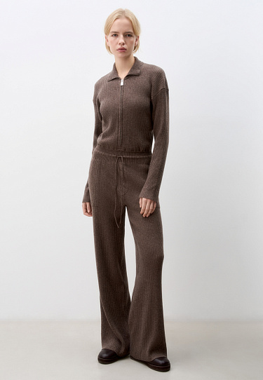 Knitted jumpsuit made of cashmere and wool - BRUSNIKA Women Clothes