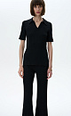 Longline polo shirt - BRUSNIKA. Women clothes