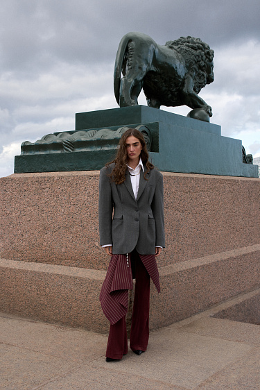 Flared suede trousers - BRUSNIKA Women Clothes