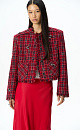 Boucled jacket made of wool - BRUSNIKA. Women clothes