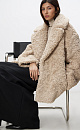 Faux fur coat - BRUSNIKA. Women clothes