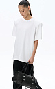 T-shirt with shoulder pads - BRUSNIKA. Women clothes