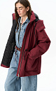 Parka with synthetic filling and an additional collar - BRUSNIKA. Women clothes