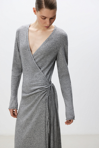 wrap dress - BRUSNIKA Women Clothes
