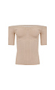 Off the shoulder top - BRUSNIKA. Women clothes