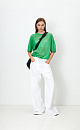 Semi sheer t-shirt - BRUSNIKA. Women clothes
