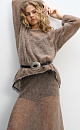 semi‑transparent jumper made of kidmohair - BRUSNIKA. Women clothes