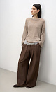 Linen and nettle trousers - BRUSNIKA. Women clothes