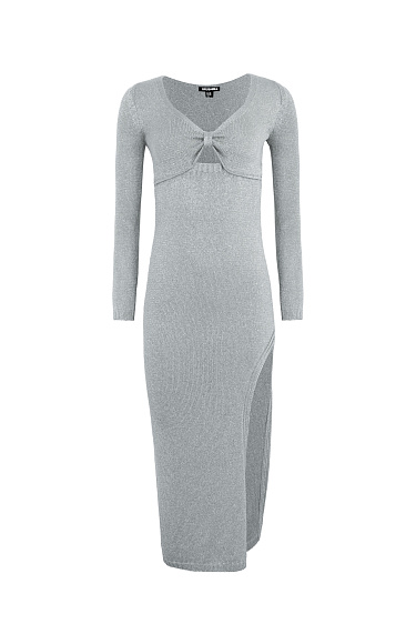 Viscose dress with lurex - BRUSNIKA Women Clothes