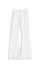 Bell-bottomed jeans - BRUSNIKA. Women clothes