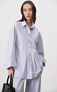 100% cotton striped shirt - BRUSNIKA. Women clothes