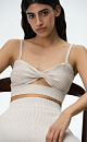 Twist front top - BRUSNIKA. Women clothes