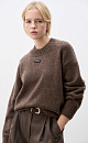 Voluminous jumper with cashmere addition - BRUSNIKA. Women clothes