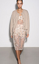 Wool and cashmere cardigan with an Argyle pattern - BRUSNIKA. Women clothes