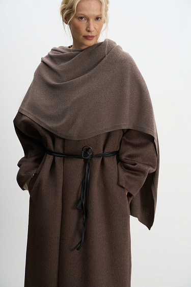 Cashmere and wool stole - BRUSNIKA Women Clothes