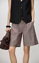 Linen and cotton shorts - BRUSNIKA. Women clothes