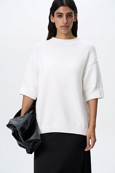 Cotton T-shirt - BRUSNIKA Women Clothes